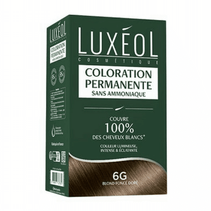 Luxeol Coloration Permanente 6g - Blond Foncé Doré en Tunisie