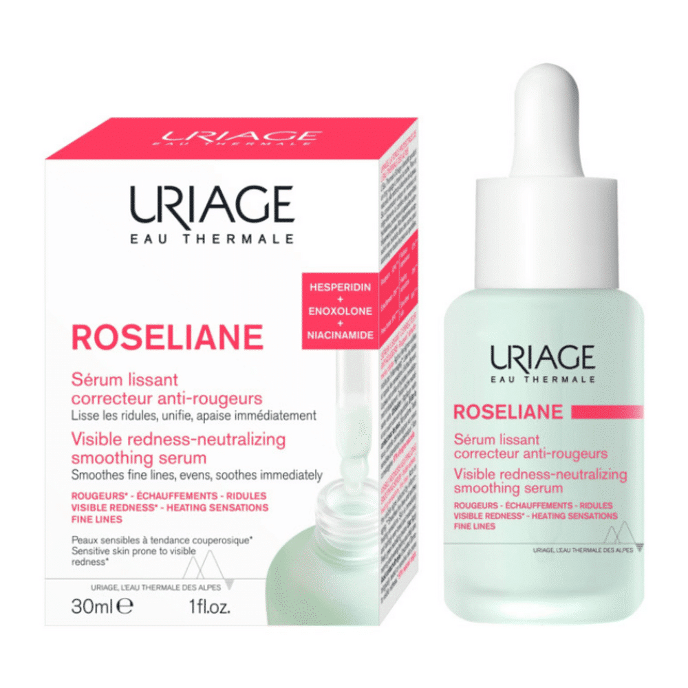 Uriage Roséliane - Sérum Lissant Correcteur Anti-Rougeurs - 30ml