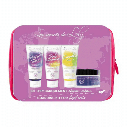 Coffret Les Secrets De Loly Trousse Voyage Crépus en Tunisie