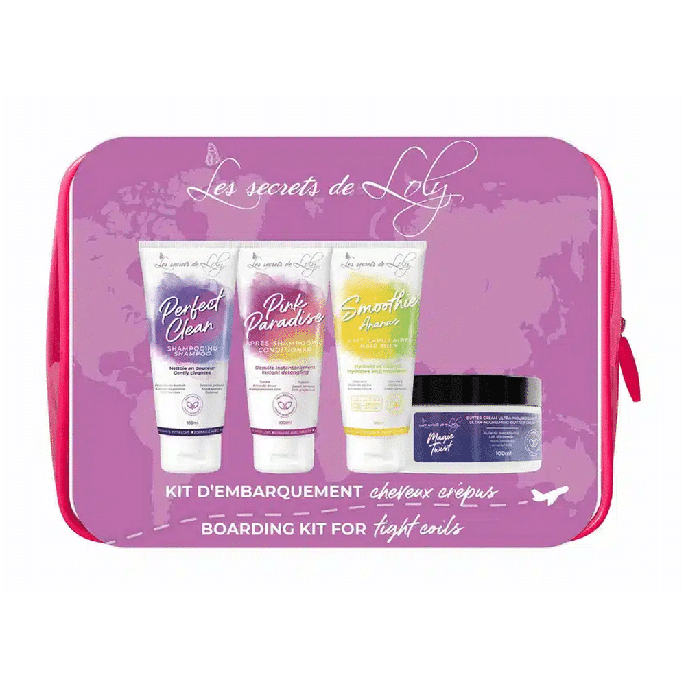 Les Secrets de Loly Trousse Voyage Crépus