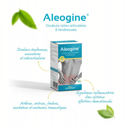 Boîte Aleogine 30 gélules complément alimentaire en Tunisie
