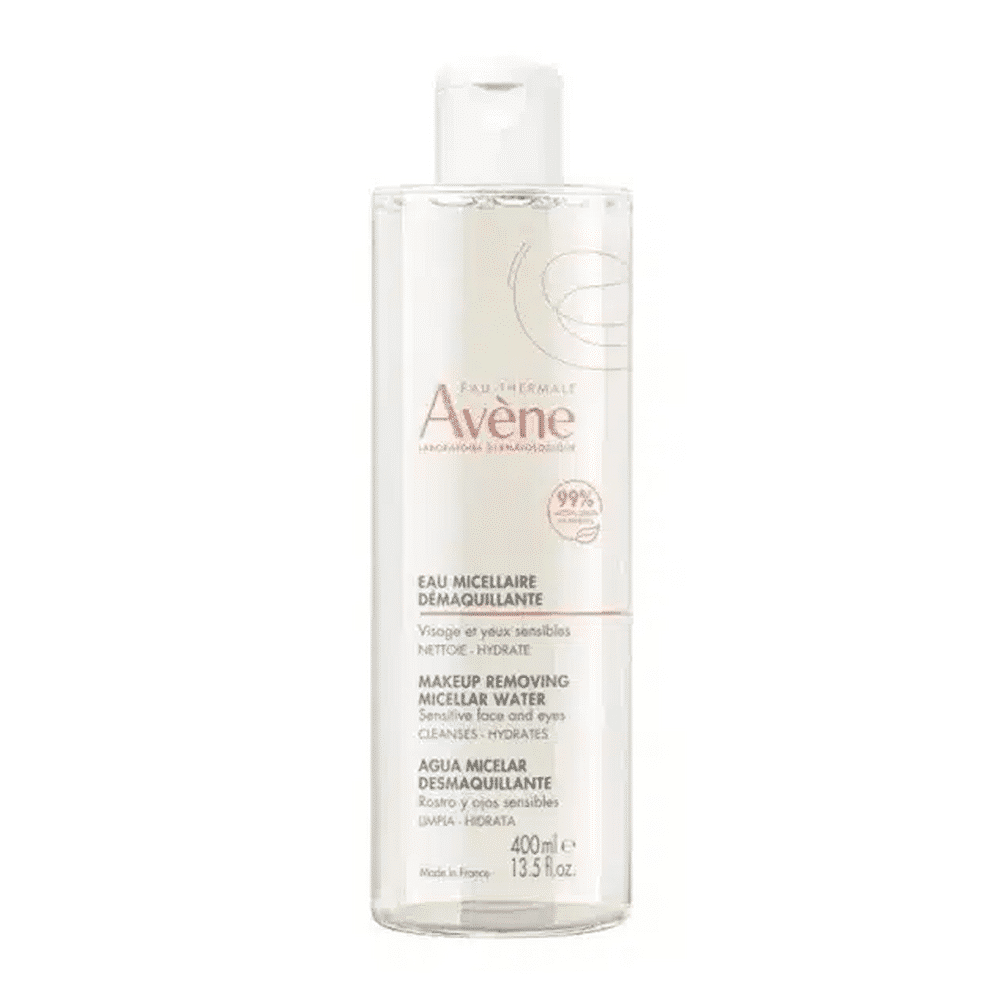 Avène Essentiel Eau Micellaire Démaquillante 400 ml – Visage et Yeux Sensibles