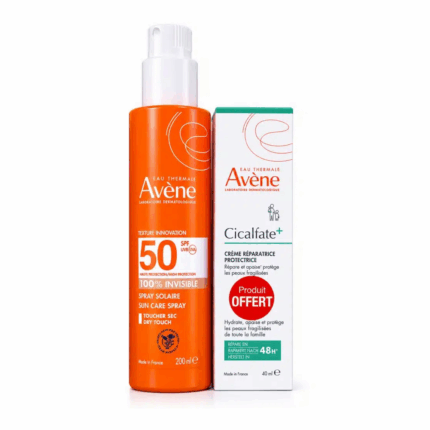 Avène Spray Solaire Invisible SPF50+ Adulte 200ml pour la protection solaire en Tunisie