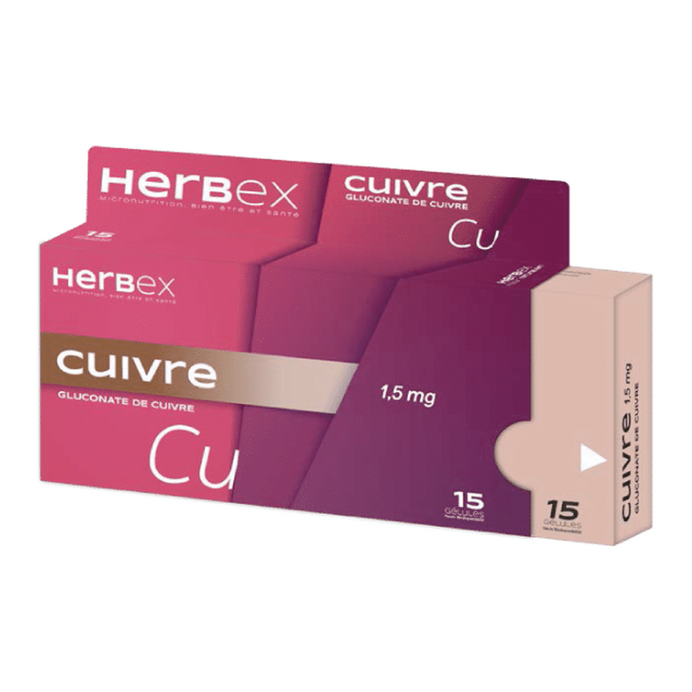 Herbex Cuivre1.5 Comprimés