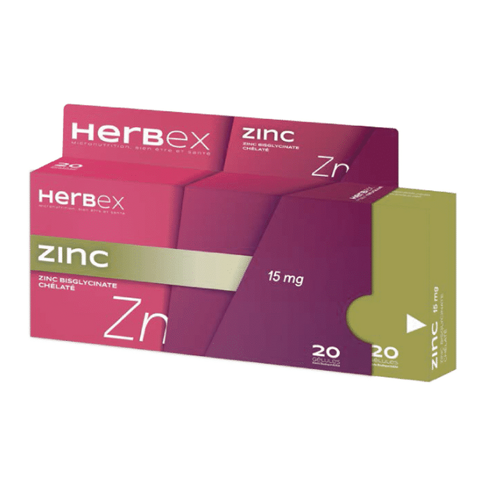 Herbex Zinc 20 Comprimés