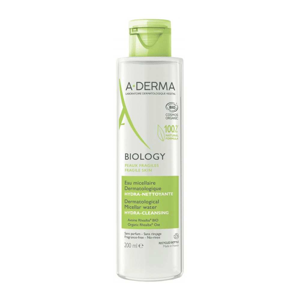 A-Derma Biology Eau Micellaire Dermatologique Hydra-Nettoyante 200 ml