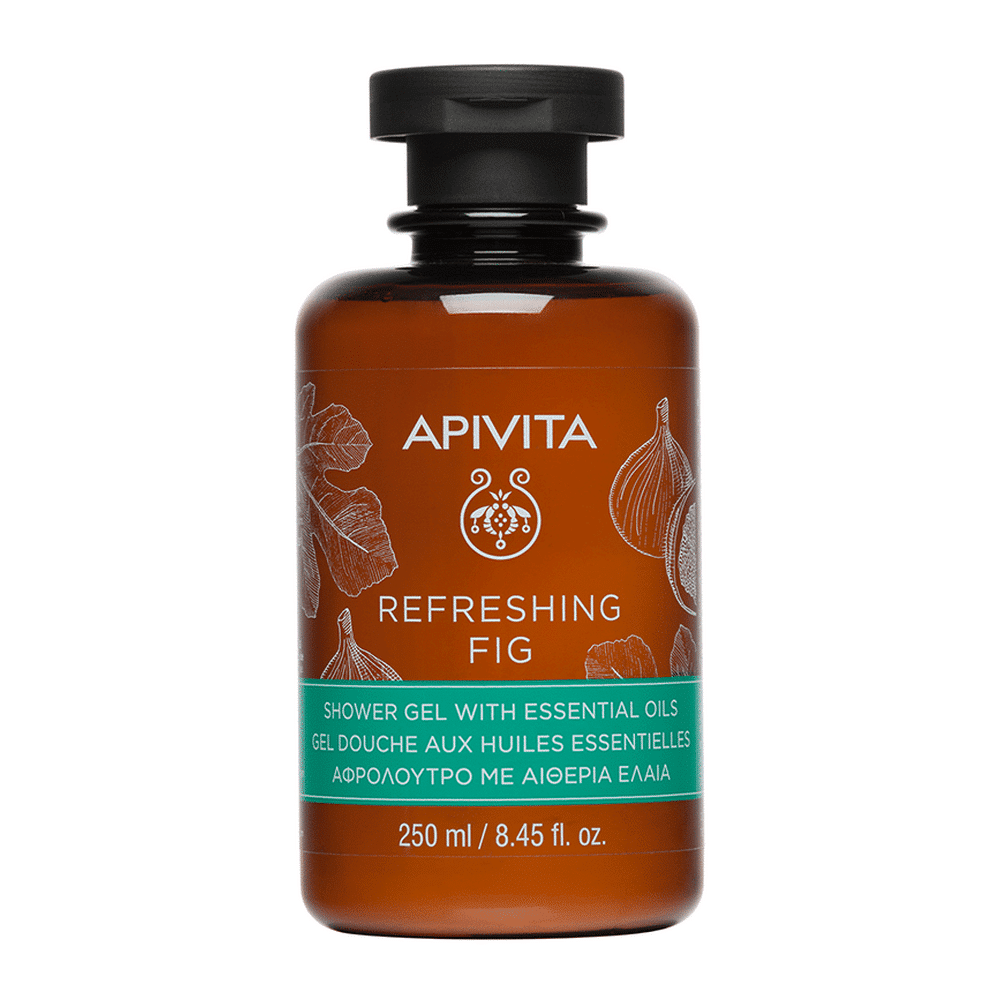 Apivita Refreshing Fig Gel Douche aux Huiles Essentielles 250 ml