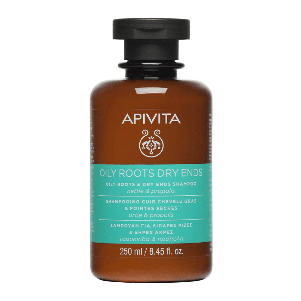 Apivita Shampoing Racines Grasses et Pointes Sèches 250 ml