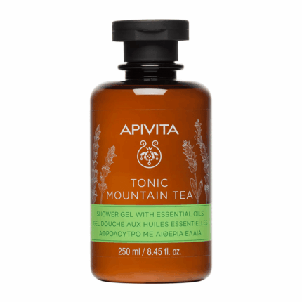 APIVITA-TONIC-MOUNTAIN-TEA-GEL-DOUCHE-AUX-HUILES-ESSENTIELLES-250ML-PARA-DU-BONHEUR-TUNISIE