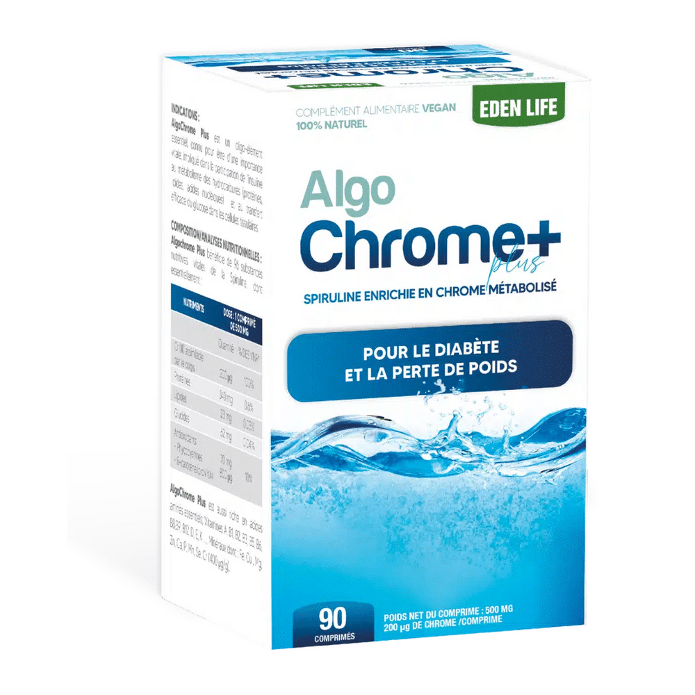 AlgoChrome Plus – 90 Comprimés – Eden Life