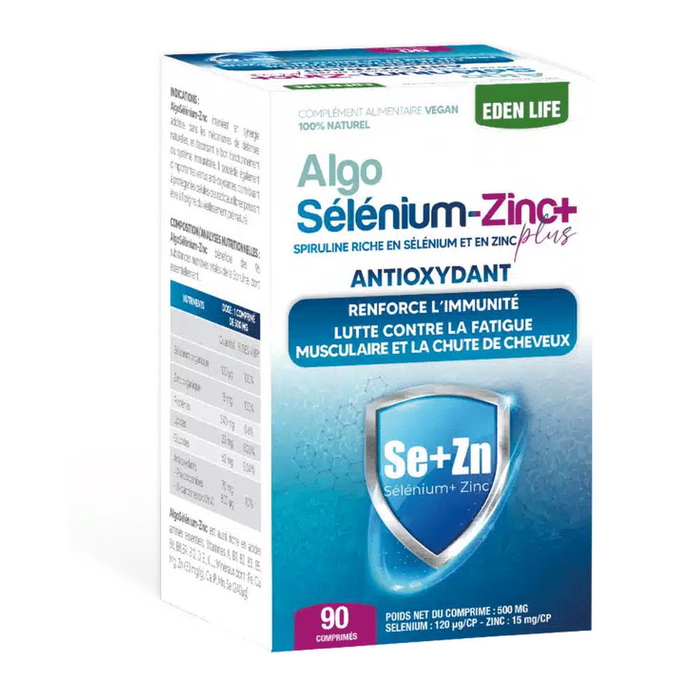 Eden Life - Complément alimentaire algo sélénium - 30 comprimés