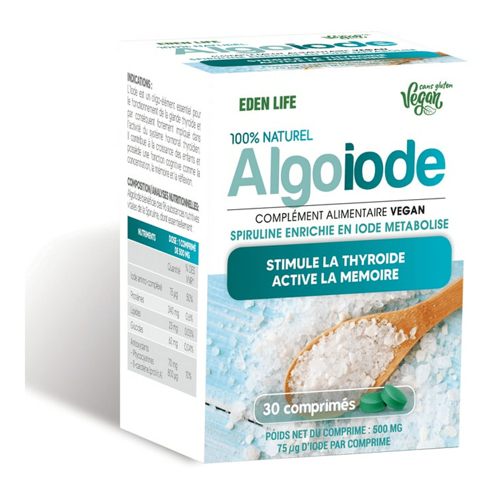AlgoIode-Eden-life Eden Life Algoiode B/30 complément alimentaire en Tunisie