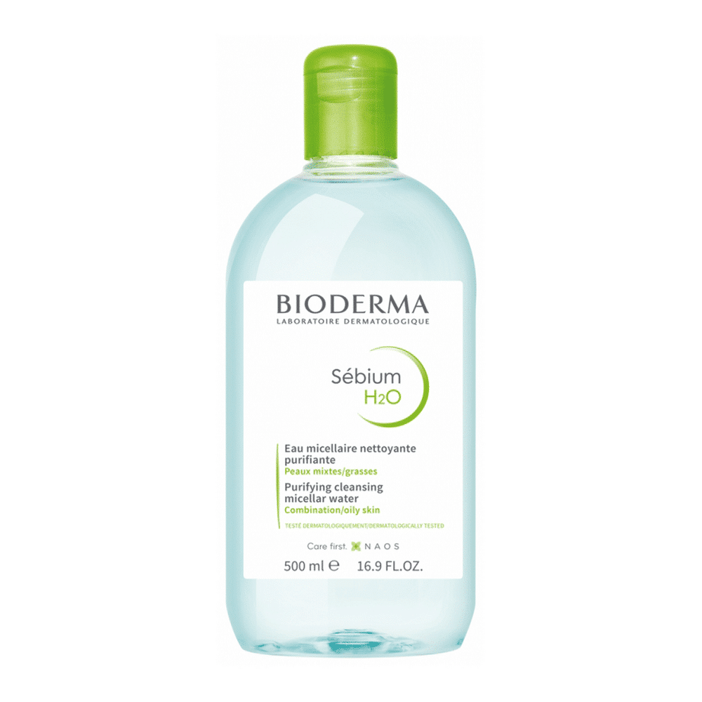 BIODERMA sebium eau micellaire purifiante 500ml peaux mixtes a grasses
