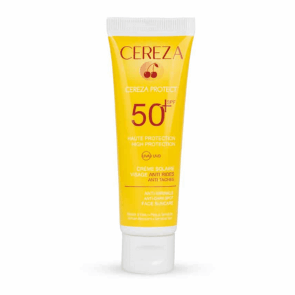CEREZA Creme Solaire 3en1 Anti Age et Anti Tache