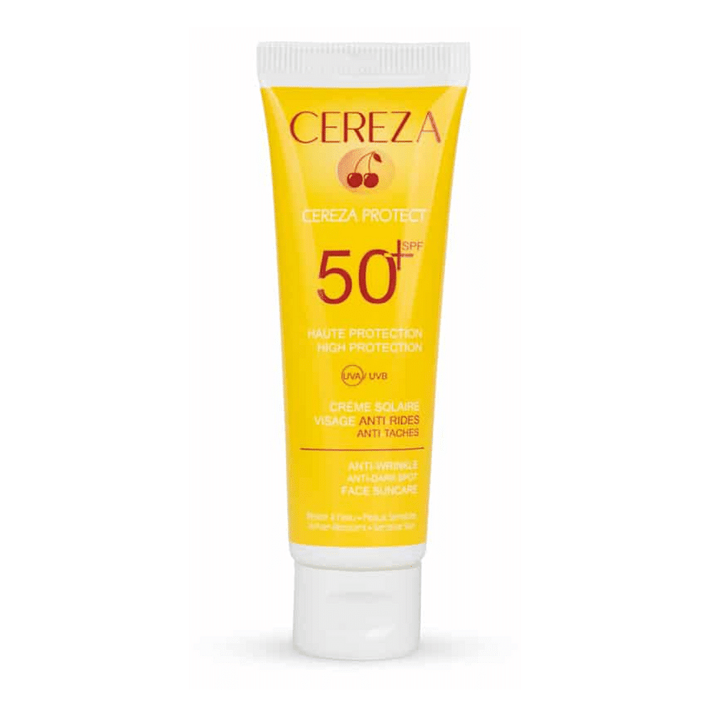 Cereza Crème Solaire 3EN1 Anti Âge et Anti Tâche 40 ml