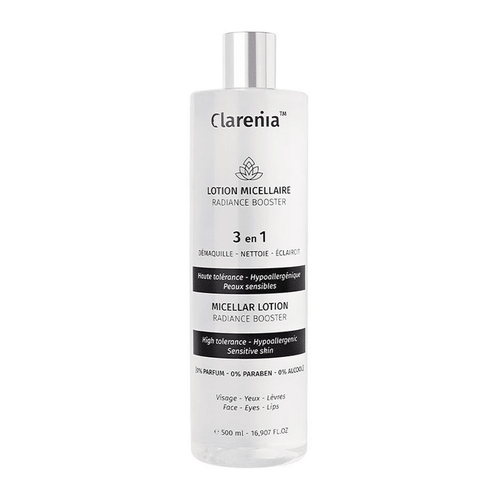 Clarenia - Lotion micellaire radiance booster 3en1 - 500ml