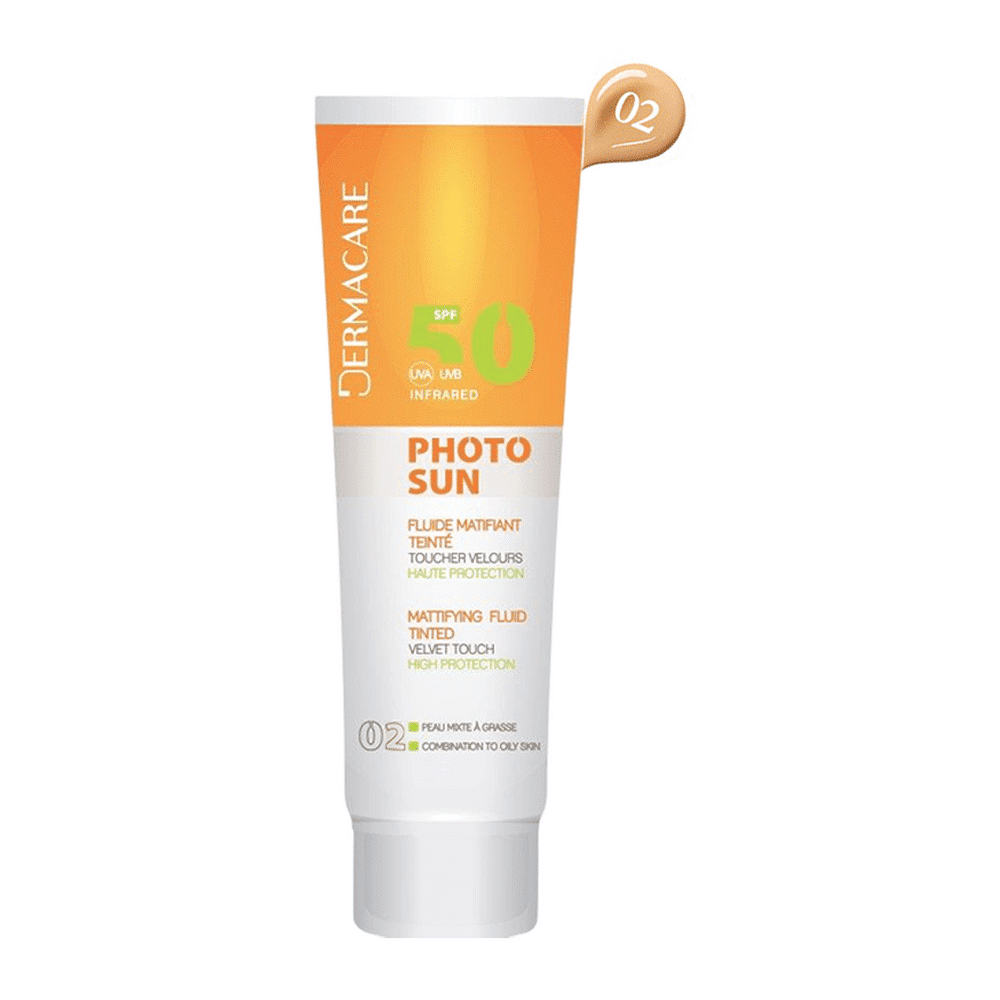 Dermacare Photosun Fluide Matifiant Teinte N°2 SPF 50 50 ml