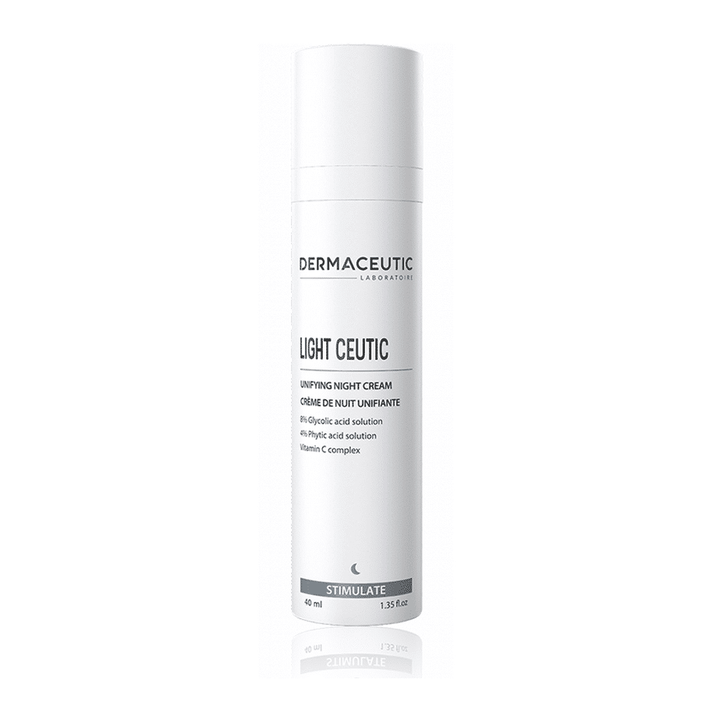 DERMACEUTIC LIGHT CEUTIC CRÈME DE NUIT UNIFIANTE 40 ML