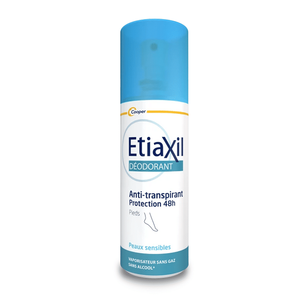 Etiaxil Spray Pieds Anti-Transpirant Protection 48h 100 ml