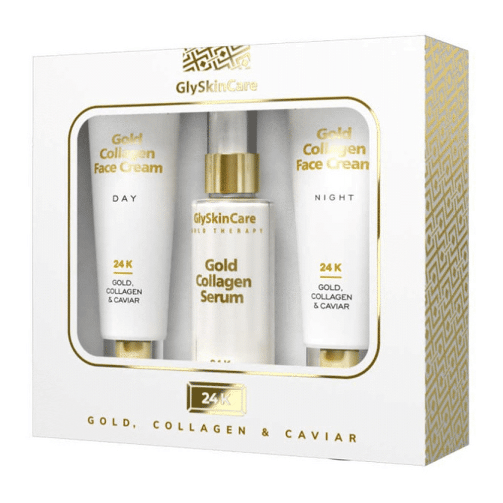GLYSKINCARE COFFRET GOLD 24K, COLLAGEN & CAVIAR 2+1 OFFERT