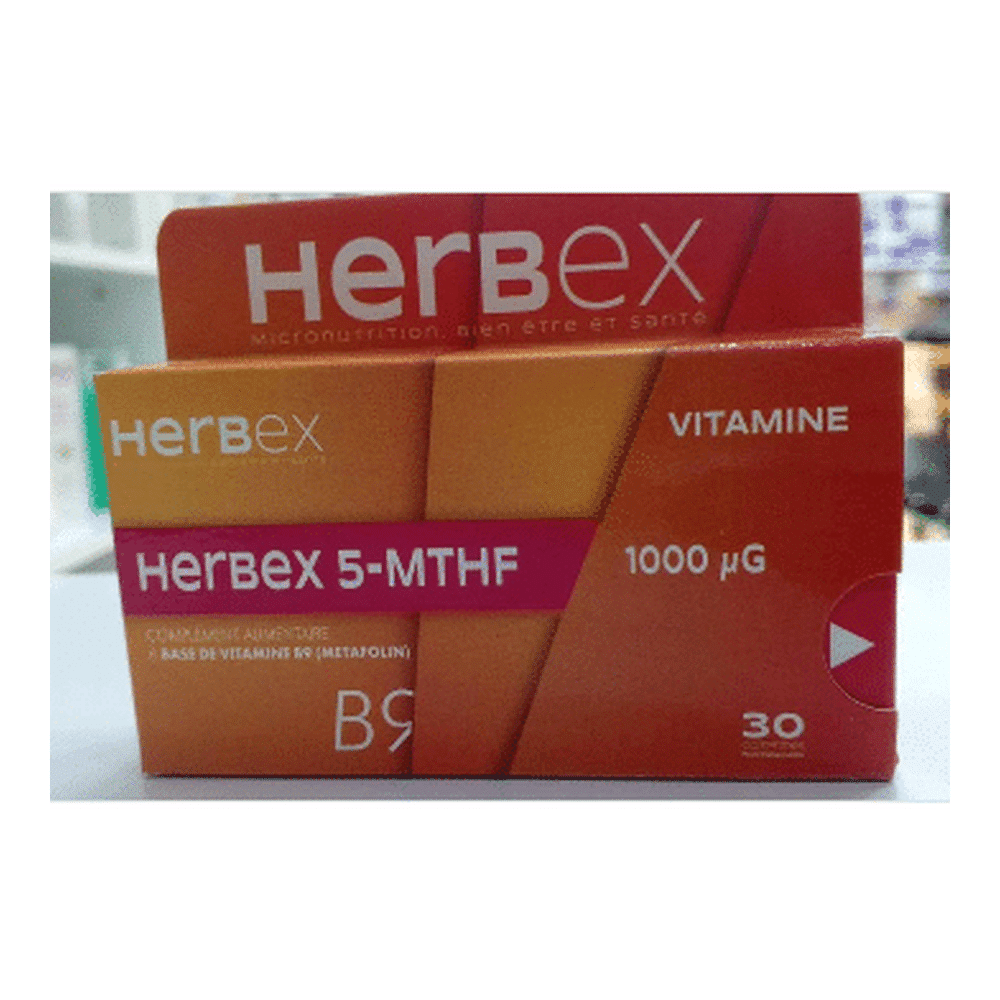 Herbex 5-Mthf 100 mg Bt/30