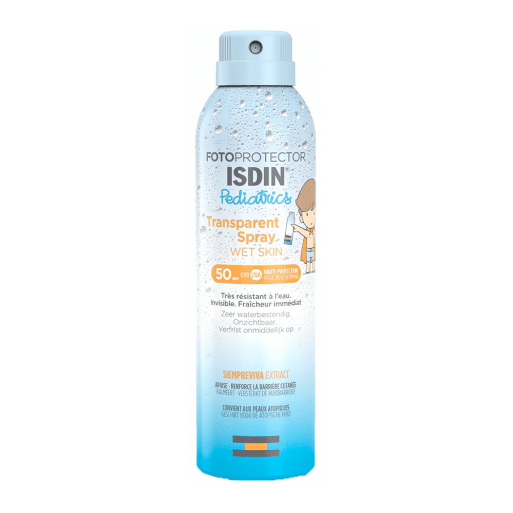ISDIN FOTOPROTECTOR PEDIATRICS SPRAY TRANSPARENT WET SKIN SPF50 250 ML
