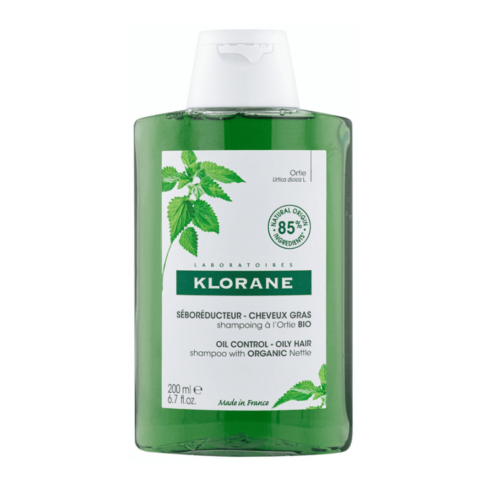 Klorane Shampoing Séborégulateur Cheveux Gras à l’ortie Bio 200 ml