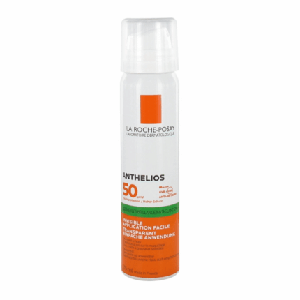 LA ROCHE POSAY ANTHELIOS BRUME ANTI BRILLANCE invisible SPF50 75ml format pocket réapplication peau mixte Tunisie