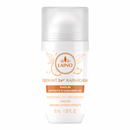 Laino déodorant Rafraichissant 24h Agrumes Bio 50ml en Tunisie
