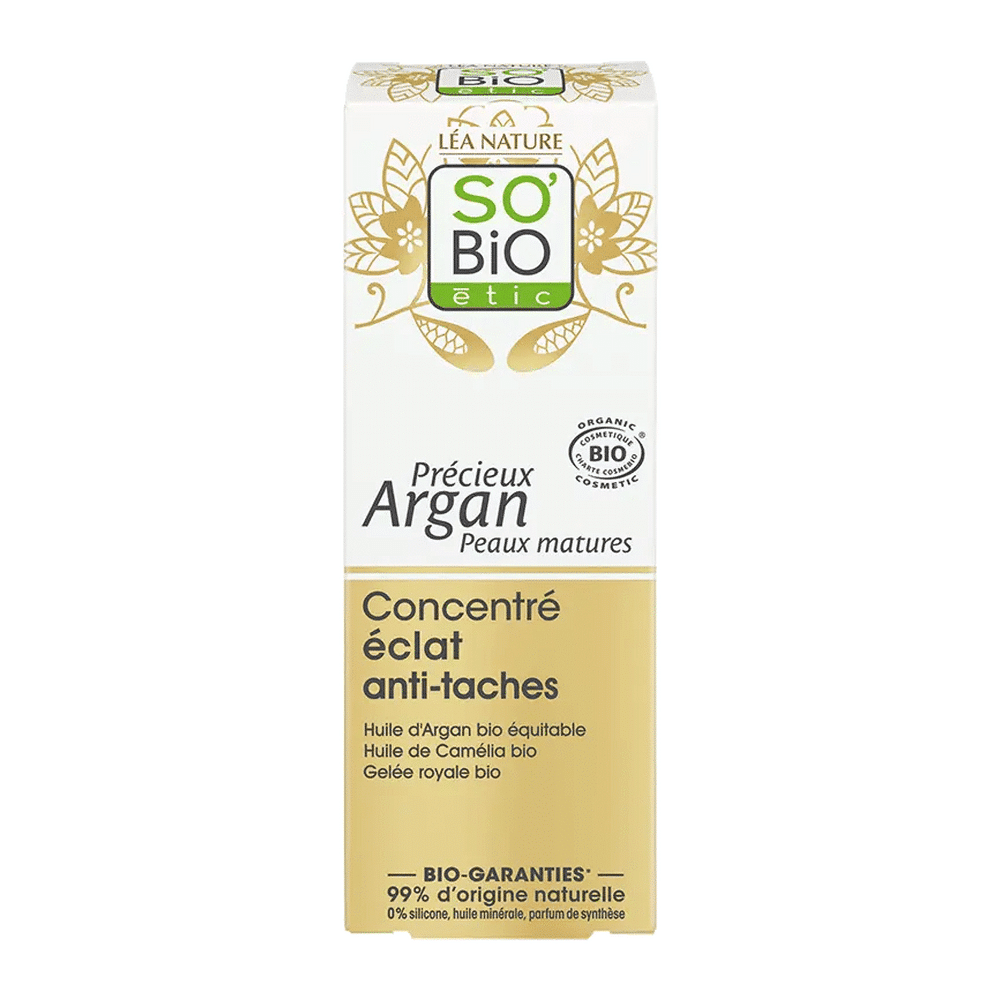 Léa Nature So’bio Concentré Éclat Anti-Taches Précieux Argan 40 ml