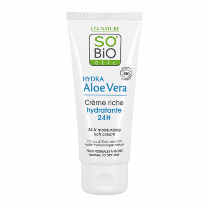 LEA-NATURE-SO'BIO-CRÈME-RICHE-HYDRADANTE-ALOE-VERA-BIO-50ML-PARA-DU-BONHEUR-TUNISIE