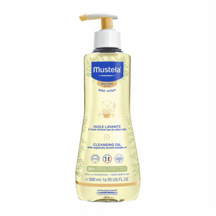 MUSTELA-BÉBÉ-ENFANT-HUILE-LAVANTE-PEAU-SÈCHE-500-ML-PARA-DU-BONHEUR-TUNISIE