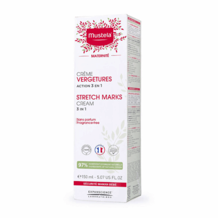 MUSTELA-CRÈME-VERGETURE-ACTION-3-EN1-150ML-PARA-DU-BONHEUR-TUNISIE