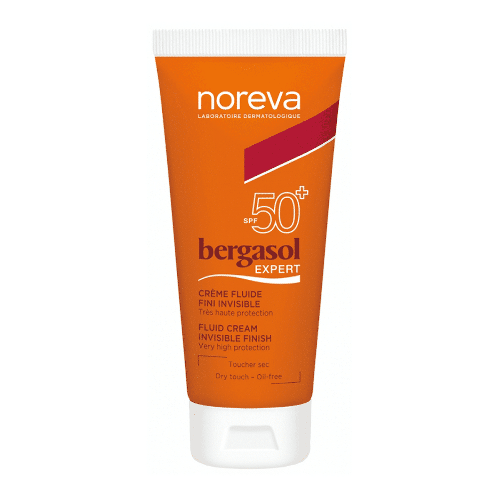 Noreva Bergasol Expert Crème Fluide Fini Invisible SPF50+ 50 ml