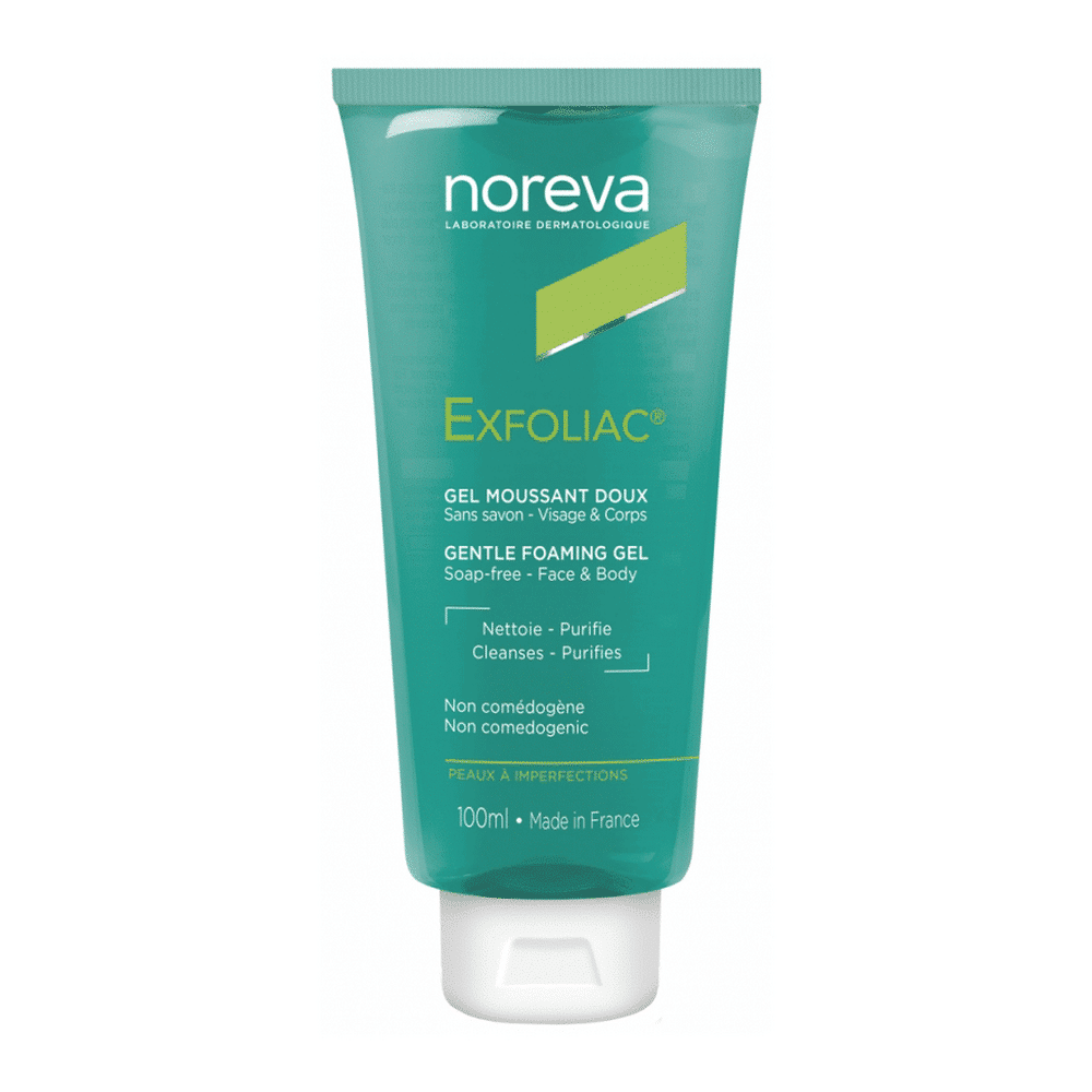 NOREVA EXFOLIAC GEL MOUSSANT DOUX 100 ML