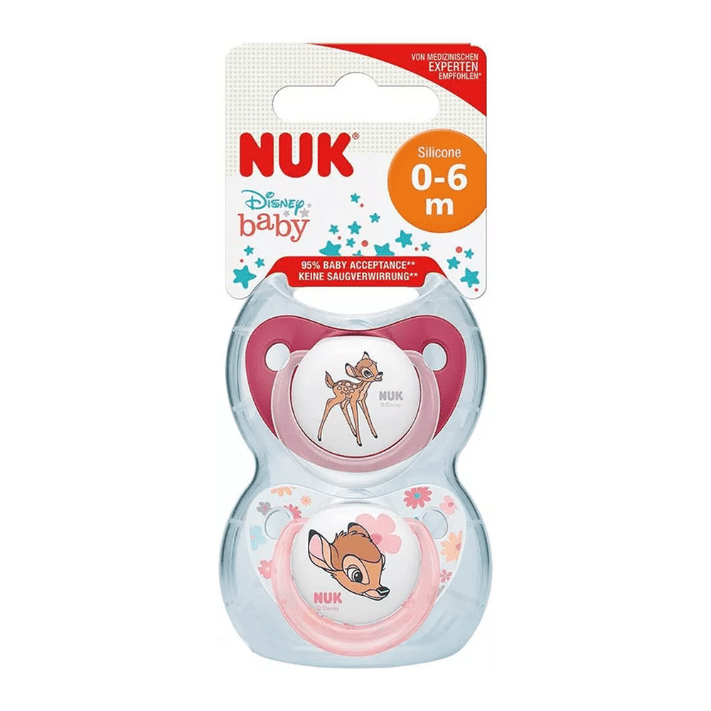 NUK-SUCETTE-SILICONE-BAMBI-0-6M-2PCS-PARA-DU-BONHEUR-TUNISIE NUK-SUCETTE-SILICONE-BAMBI-0-6M-2PCS-PARA-DU-BONHEUR-TUNISIE