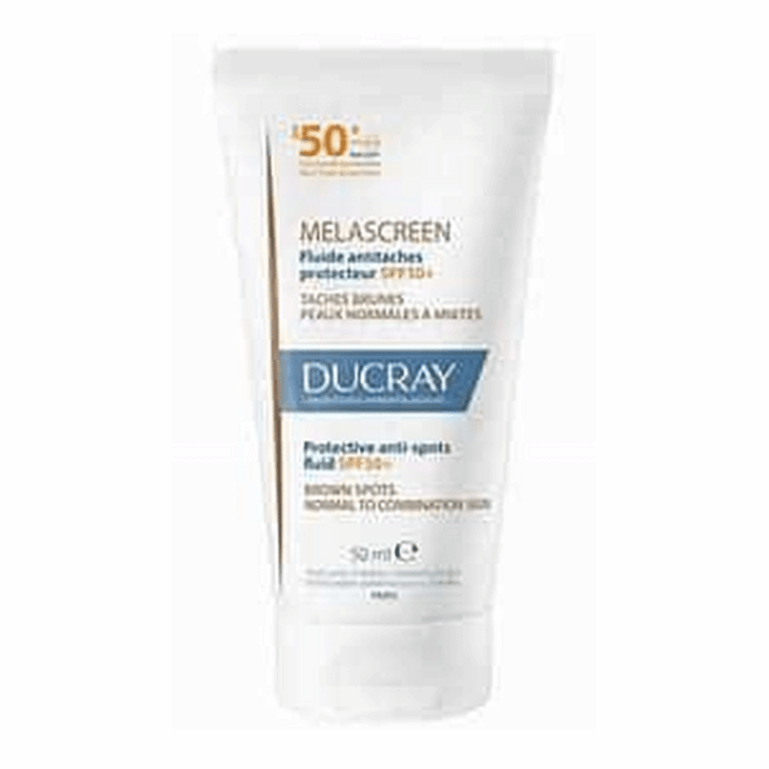 Flacon Ducray Melascreen UV Fluide Spf50+ 50ml pour la protection solaire en Tunisie