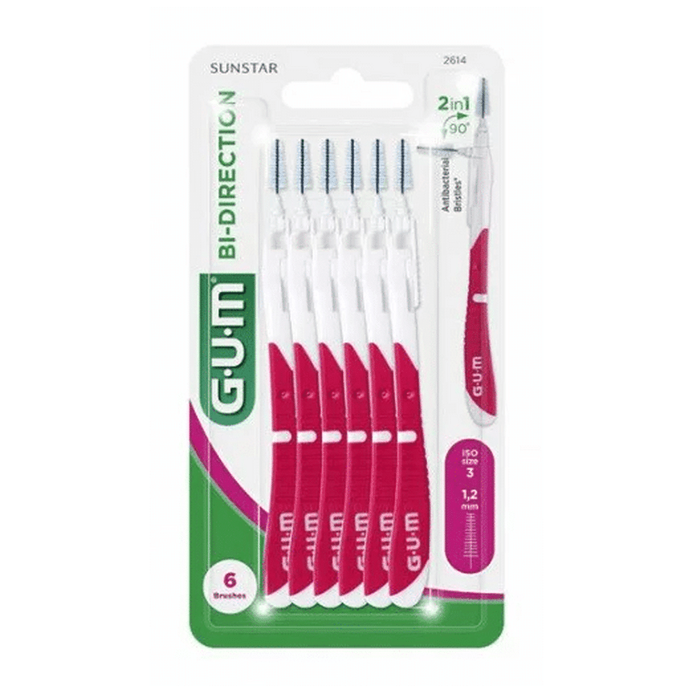 PARA DU BONHEUR GUM bi Direction Brossette Interdentaire 1.2mm 2614 en Tunisie