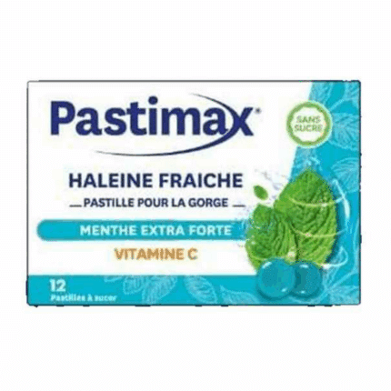 Pastimax Menthe Extra Forte B/12 en Tunisie