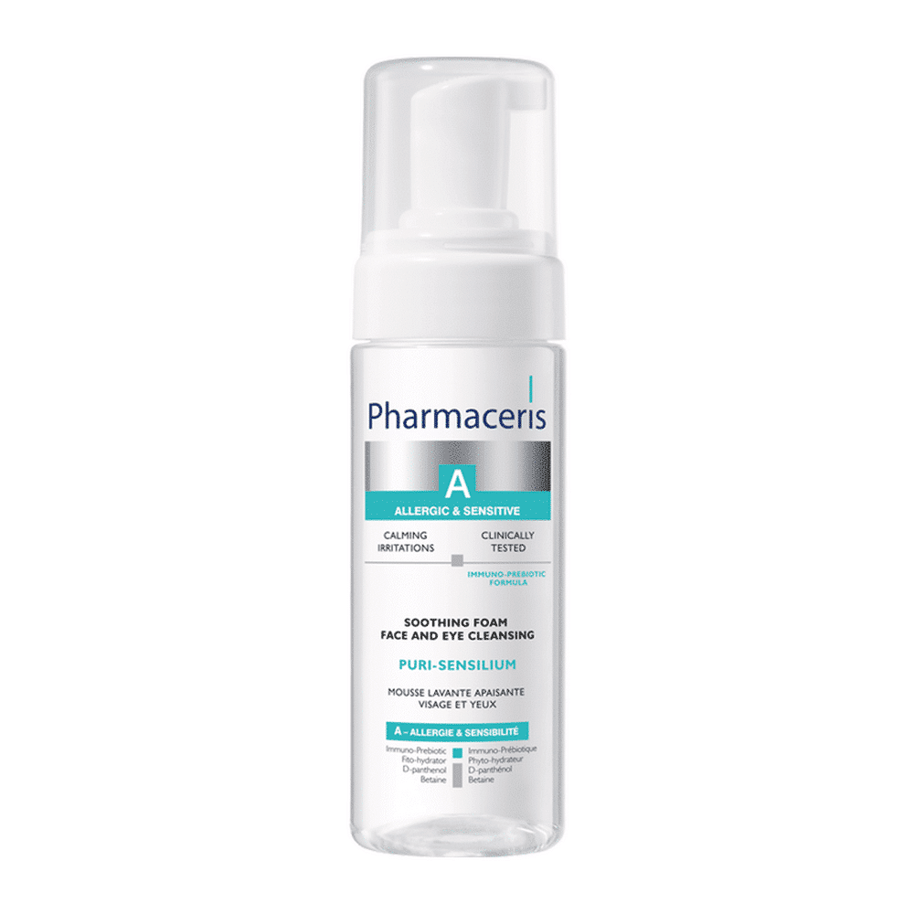 Pharmaceris A Mousse Nettoyante Apaisante Visage et Yeux 150 ml