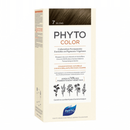 PHYTOCOLOR-COLORATION-PERMANENTE-BLOND--7--PARA-DU-BONHEUR-TUNISIE