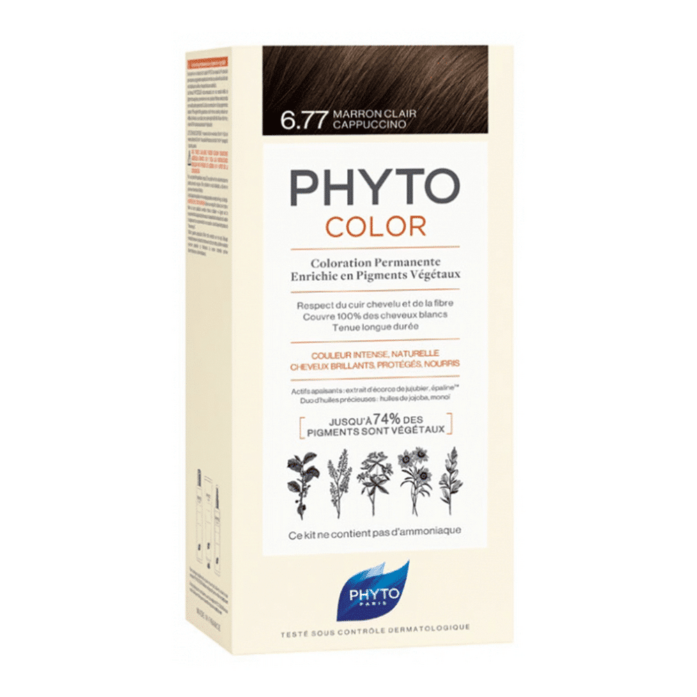 PHYTOCOLOR-COLORATION-PERMANENTE-MARRON-CLAIR-6.77-PARA-DU-BONHEUR-TUNISIE PHYTOCOLOR-COLORATION-PERMANENTE-MARRON-CLAIR-6.77-PARA-DU-BONHEUR-TUNISIE