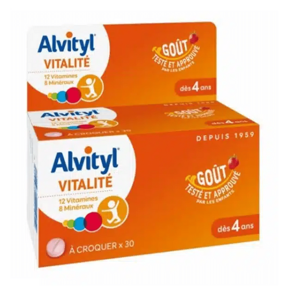 Alvityl Vitalite A Croquer Bt/30