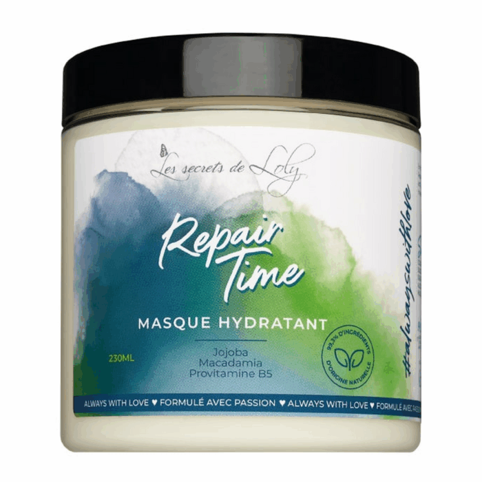 Les Secrets De Loly Repair Time 230ml pour le soin des cheveux en Tunisie