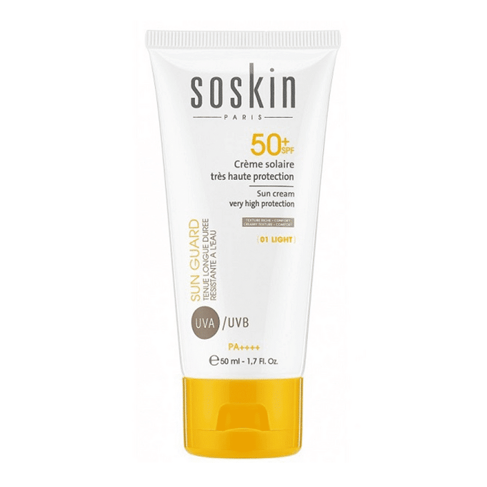 SOSKIN-CREME-SOLAIRE-TEINTEE-LIGHT-01-SPF50+-50-ML-PARA-DU-BONHEUR-TUNISIE SOSKIN-CREME-SOLAIRE-TEINTEE-LIGHT-01-SPF50+-50-ML-PARA-DU-BONHEUR-TUNISIE
