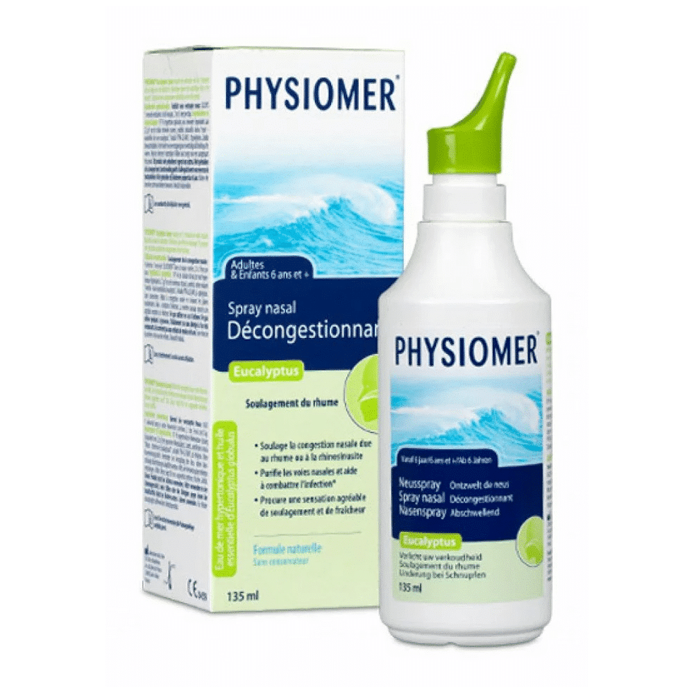 Eucalyptus Spray nasal Décongestionnant 135 ml -physiomer