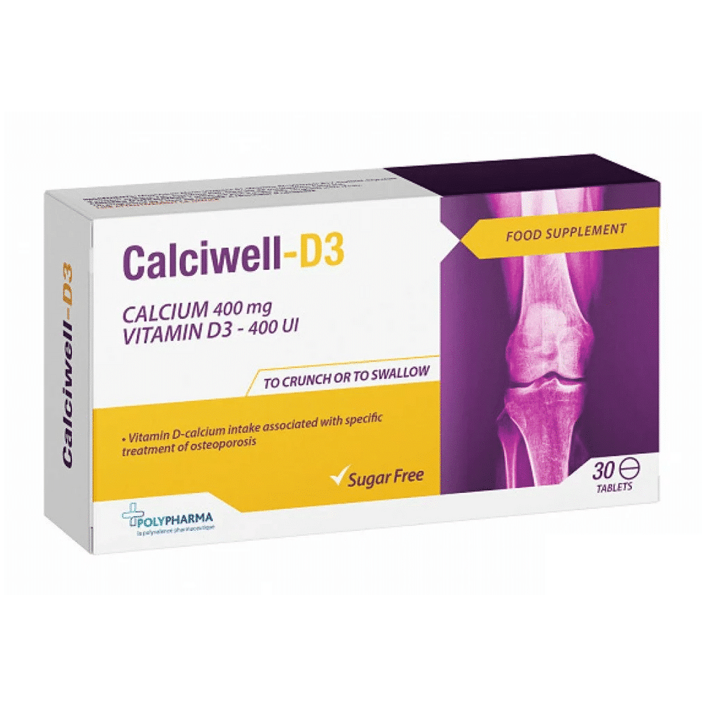 Polypharma Calciwell D3 30 Gélules