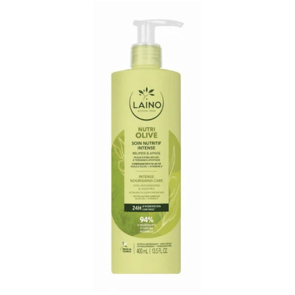 Sans titre Flacon Laino Lait Soin Nutritif Olive 400m pour le soin du corps en Tunisie