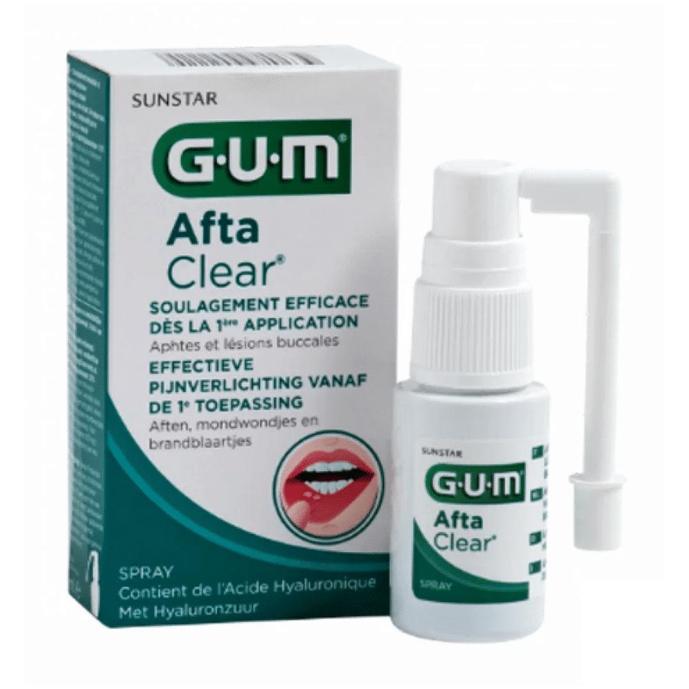Gum AftaClear Spray Aphtes et Lésions Buccales 15ml