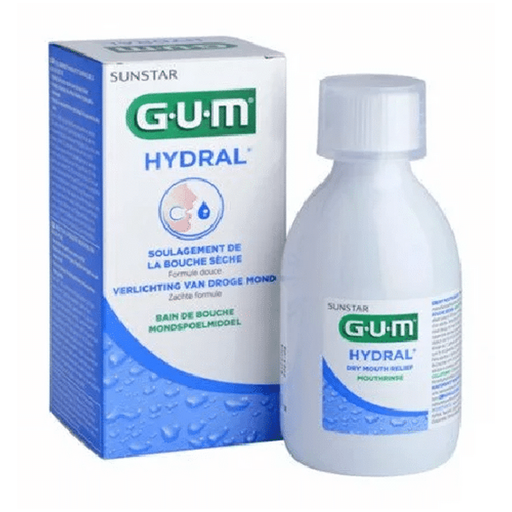 GUM hydral bain de bouche bouche seche 300 ml